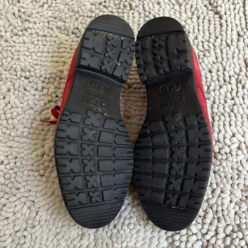 Munro Derby shoes in vibrant red - Picture 5 of 6